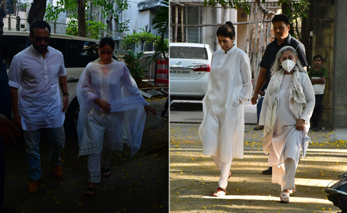 A Day After Pamela Chopra's Death, Jaya Bachchan And Daughter Shweta, Kareena-Saif, Kiara-Sidharth Visit Aditya Chopra
