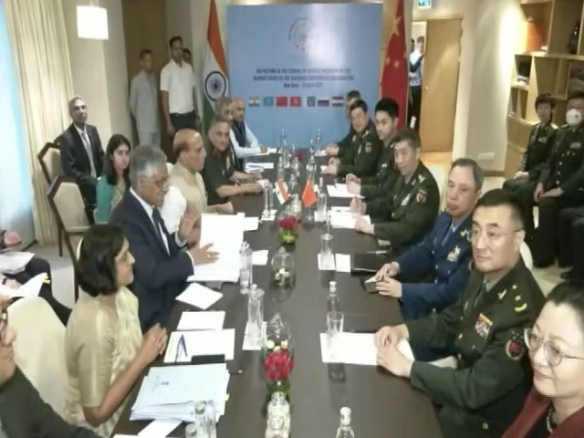 "Violation Of Existing Agreements...": Rajanth Singh Meets China Counterpart