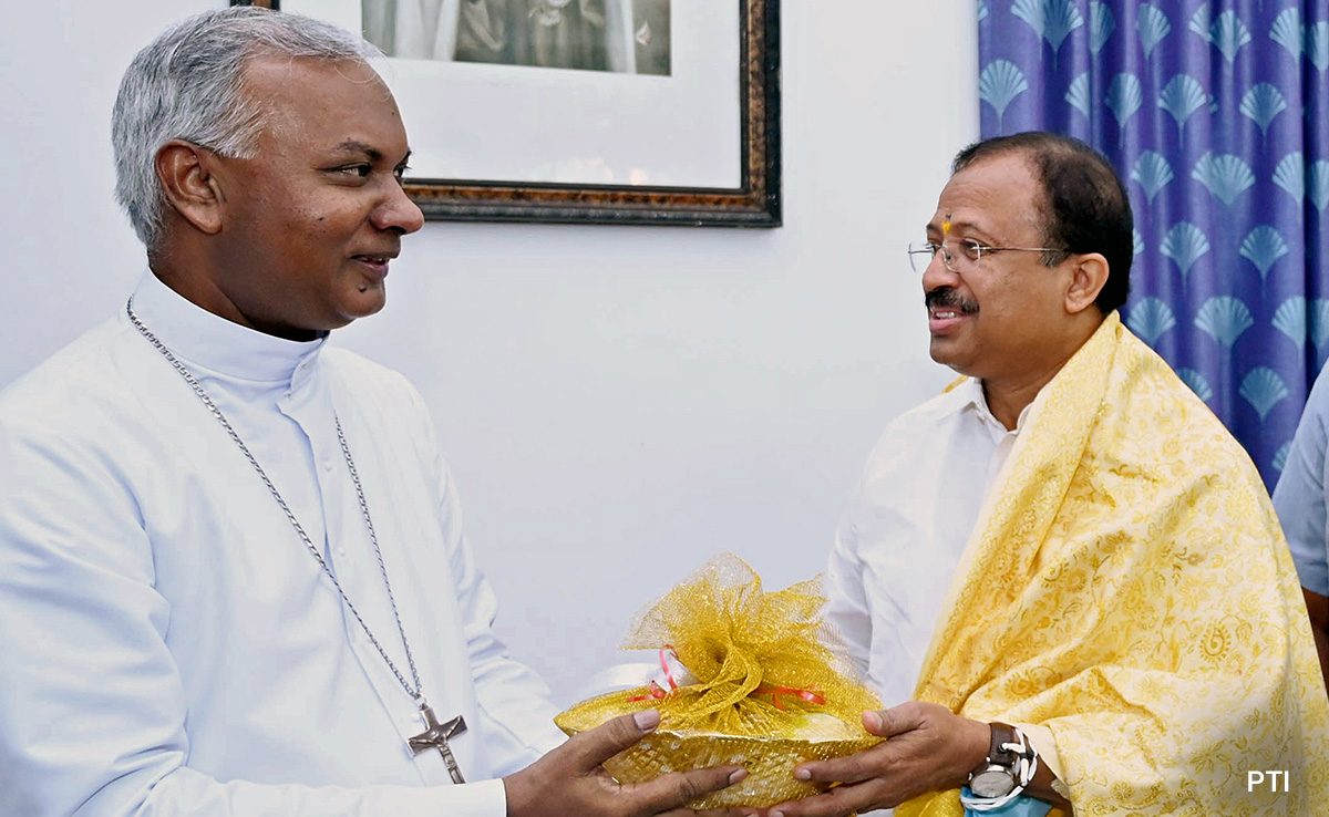 BJP Leaders Visit Bishops' Homes In Kerala On Easter, Congress Calls It "Mockery"