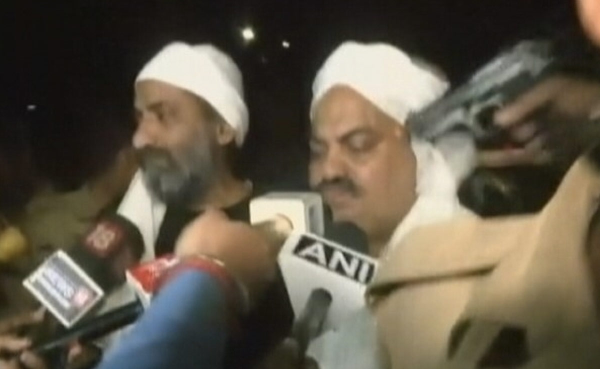 Video: Moment When Gangster Atiq Ahmed Was Shot Dead At Close Range
