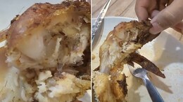 Customer Found Maggots In Fried Chicken At Malaysian Restaurant, Twitter Is Disgusted
