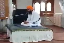 Separatist Amritpal Singh Addressed Gurudwara Gathering, Then Surrendered Separatist Amritpal Singh Addressed Gurudwara Gathering, Then Surrendered
