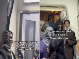 Video: Mosquito Racket लेकर फ्लाइट में चढ़ा कर्मचारी, शॉट लगा लगा कर किया मच्छरों का सफाया Video: Mosquito Racket लेकर फ्लाइट में चढ़ा कर्मचारी, शॉट लगा लगा कर किया मच्छरों का सफाया