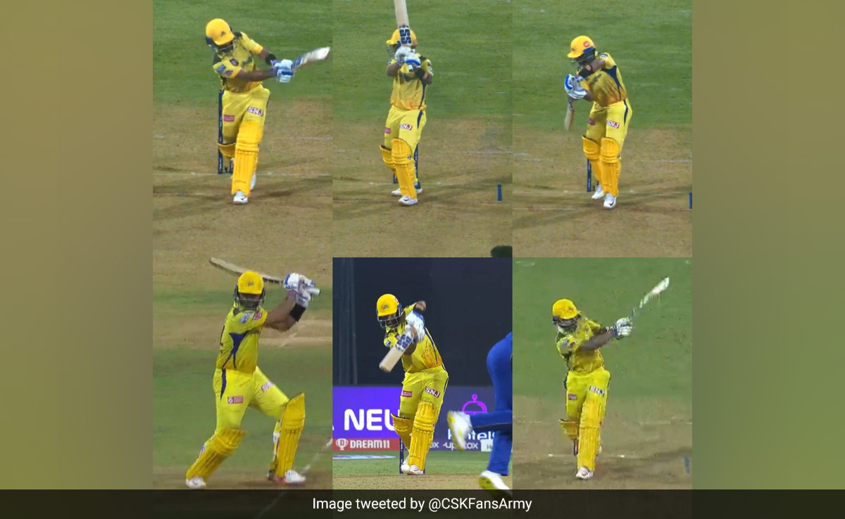 '6 4 4 4 4, फायर है मैं..', रहाणे ने मचाई खलबली, ठोका IPL 2023 का सबसे तेज अर्धशतक, Video