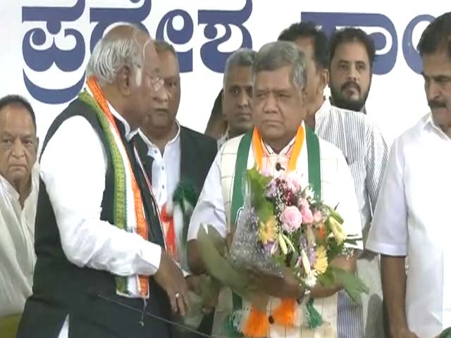 Karnataka Ex Chief Minister, Dropped By BJP As Candidate, Joins Congress