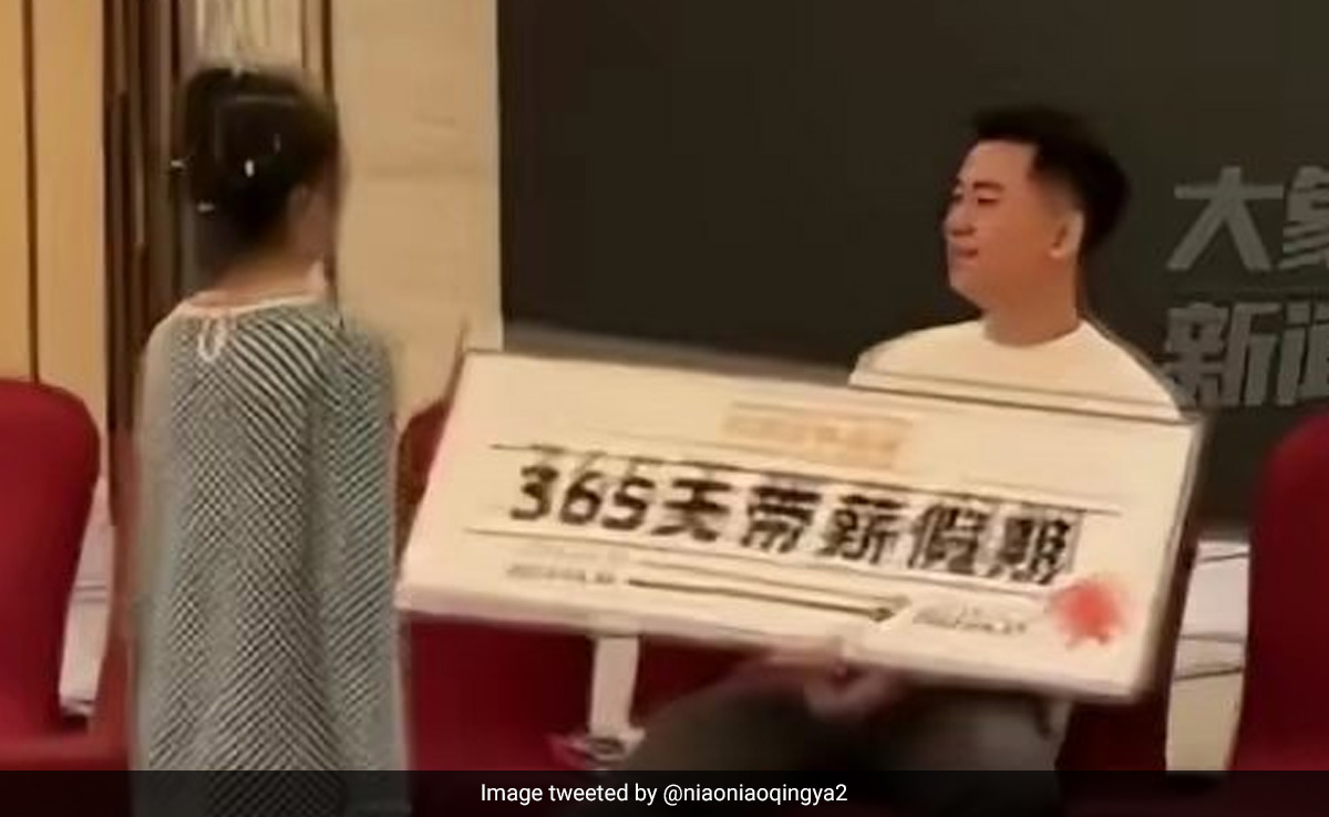 Chinese Man Wins 365 Days Of Paid Leave At Company's Lucky Draw