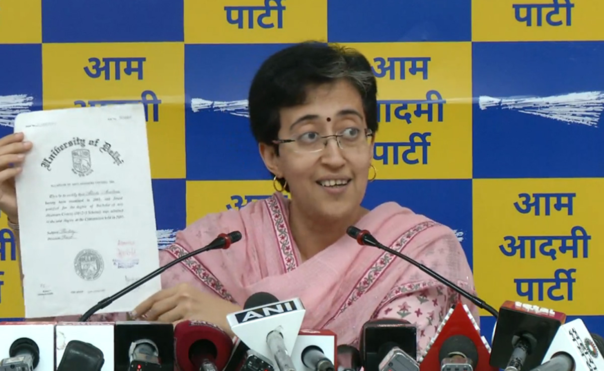 AAP's "Show Your Degree" Campaign Days After Arvind Kejriwal Court Setback