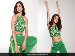 The Grass Is Greener Where Pooja Hedge's Fresh Halter Neck Co-Ord Set Is The Grass Is Greener Where Pooja Hedge's Fresh Halter Neck Co-Ord Set Is