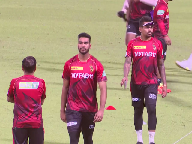 IPL 2023 : अगले मैच को लेकर पसीना बहा रहे KKR और SRH के खिलाड़ी