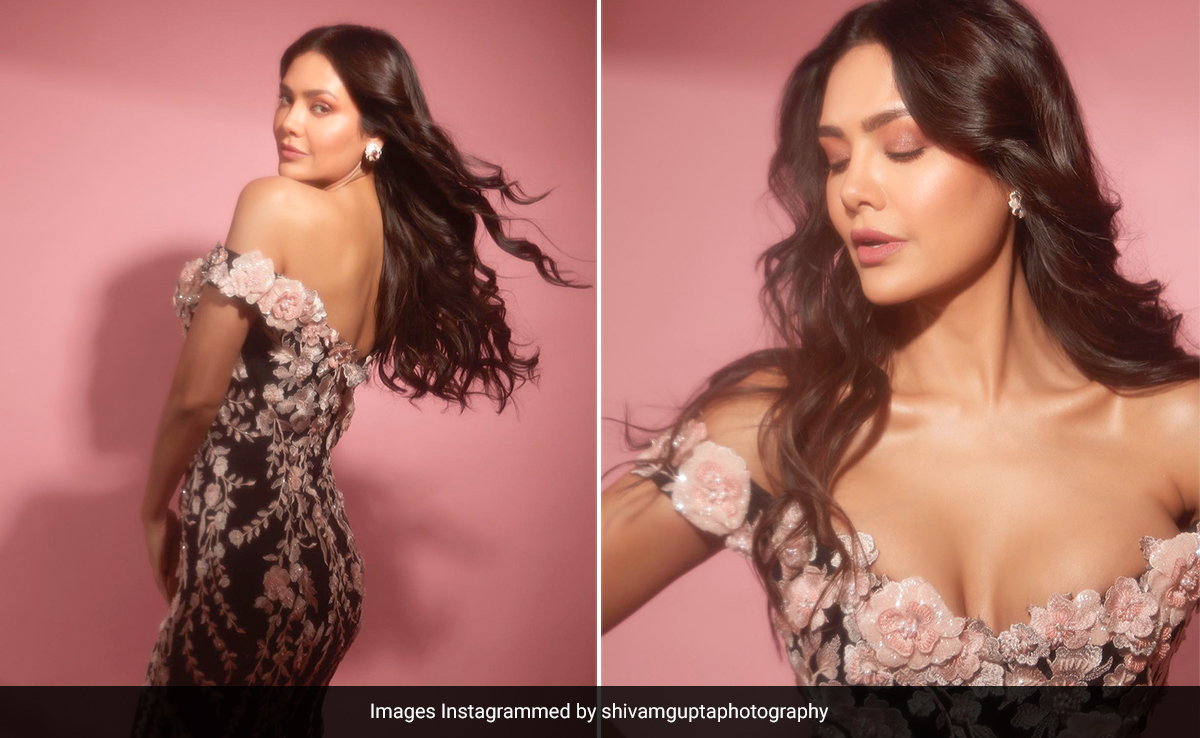 In An Ethereal Mauve Makeup Look With Contoured Cheeks, Esha Gupta Is In Full Bloom