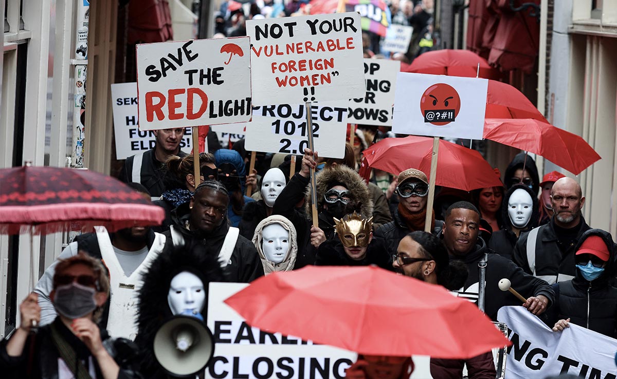 Residents, Sex Workers Protest Amsterdam Plan For Suburban "Erotic Centre"