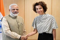 UNESCO Chief Joins 100th Episode Of PM Modi's Mann Ki Baat UNESCO Chief Joins 100th Episode Of PM Modi's Mann Ki Baat