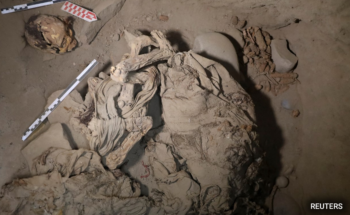 Peruvian Archaeologists Find Adolescent Mummy Wrapped In Bundle