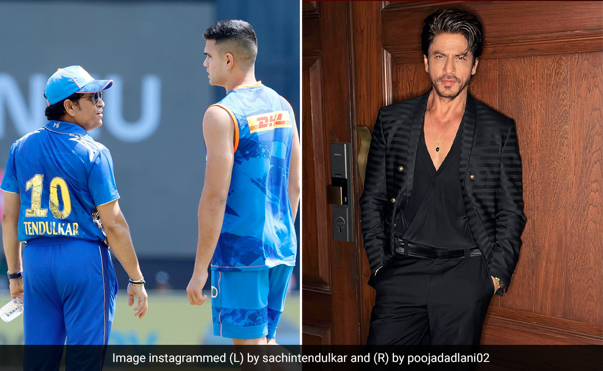 IPL 2023: Shah Rukh Khan's Post For Sachin Tendulkar's Son Arjun After KKR Vs Mumbai Indians