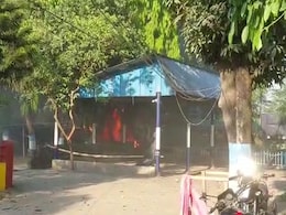 Police Station In Bengal's Kaliyaganj Set On Fire Amid Protests Over Teen's Death Police Station In Bengal's Kaliyaganj Set On Fire Amid Protests Over Teen's Death