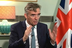 "व्यापार सौदे से रोजगार, समृद्धि बढ़ेगी": ब्रिटिश उच्चायुक्त एलेक्स एलिस "व्यापार सौदे से रोजगार, समृद्धि बढ़ेगी": ब्रिटिश उच्चायुक्त एलेक्स एलिस