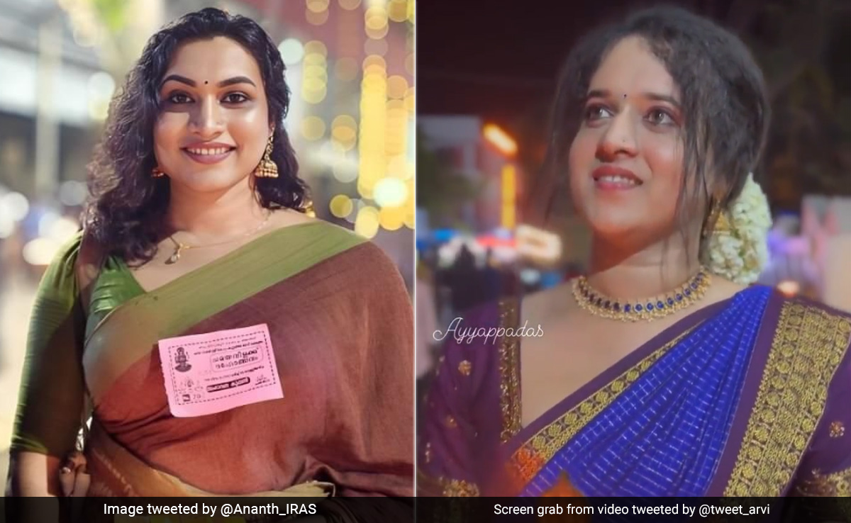 Watch: Men Dress Up As Women In This Unique Kerala Festival, Internet Calls It ''Unbelievable''