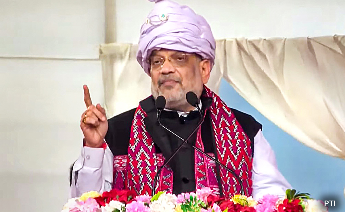 "Nobody Can Take Our Land": Amit Shah In Arunachal Amid China's Objection