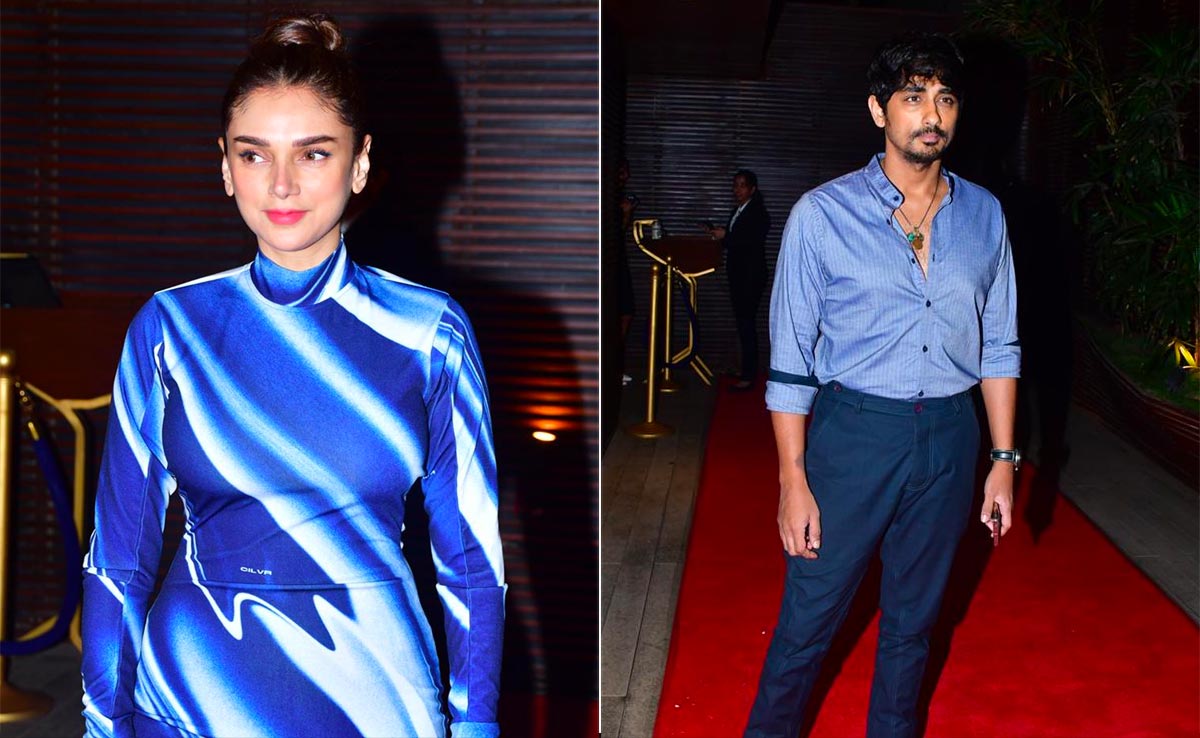 Aditi Rao Hydari-Siddharth, Dharmendra And Others At <i>Taj: Divided By Blood</i> Success Bash