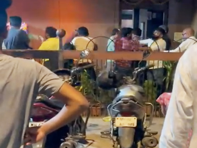 Mumbai Bar Brawl Caught On Camera, 10 Arrested
