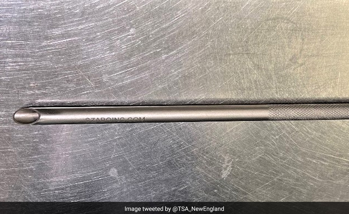Man Arrested At US Airport For Carrying Titanium Vampire Straw