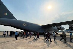 Operation Kaveri: 392 Indians Rescued From Sudan Reach New Delhi Operation Kaveri: 392 Indians Rescued From Sudan Reach New Delhi