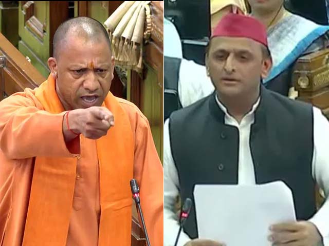 Akhilesh Yadav vs Yogi Adityanath In Assembly Over UP Encounter (Aired ...