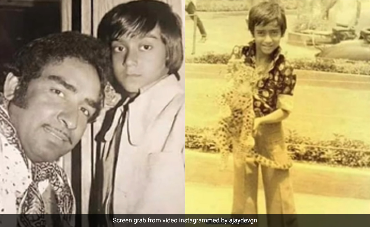 तस्वीर में तेंदुए के शावक के साथ दिख रहा ये बच्चा है बॉलीवुड का एक्शन हीरो तो पिता का भी है बॉलीवुड में बड़ा नाम