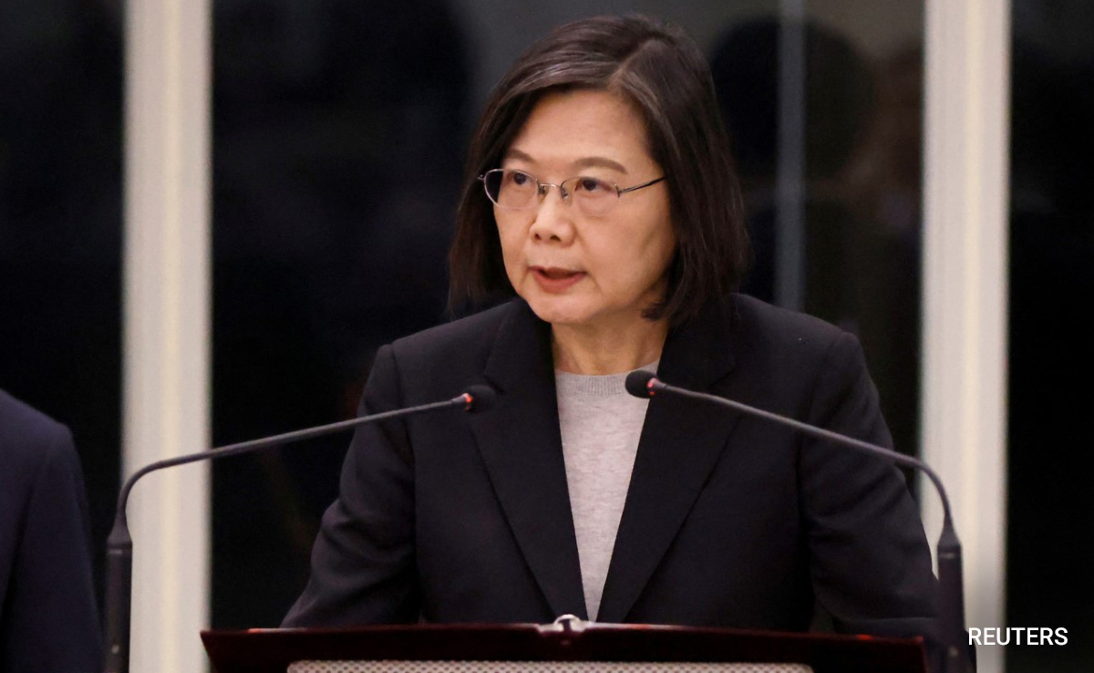 After Key Polls, Taiwan President Praises "Close And Staunch" US Ties