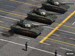 Russia's New T-14 Armata Battle Tank Debuts In Ukraine: Report Russia's New T-14 Armata Battle Tank Debuts In Ukraine: Report