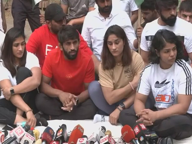 "Will Eat And Sleep Here Until...": Protesting Top Wrestlers Back In Delhi