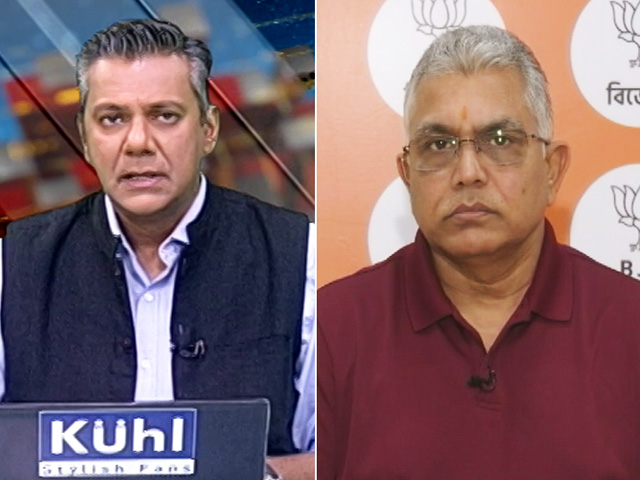 "Goons Controlling Trinamool Congress": BJP's Dilip Ghosh Over Bengal Clashes