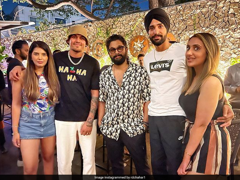 'Pushpa' Meets Punjab Kings Stars Ahead Of SRH vs PBKS IPL 2023 Match! See Pic