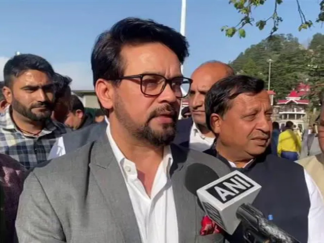 BJP नेता Anurag Thakur ने कहा- "भ्रष्टाचार के दलदल में डूबे कुछ दल.....ये महाठगबंधन"