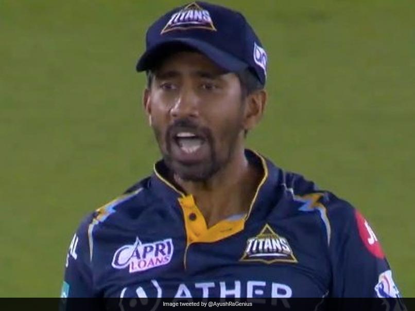 Watch: Wriddhiman Saha Forces Reluctant Hardik Pandya To Take DRS. Here's What Happened Next