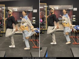Anushka Sharma And Virat Kohli's Groovy Dance Moves Are In Sync With Their Cool Athleisure Attires Anushka Sharma And Virat Kohli's Groovy Dance Moves Are In Sync With Their Cool Athleisure Attires
