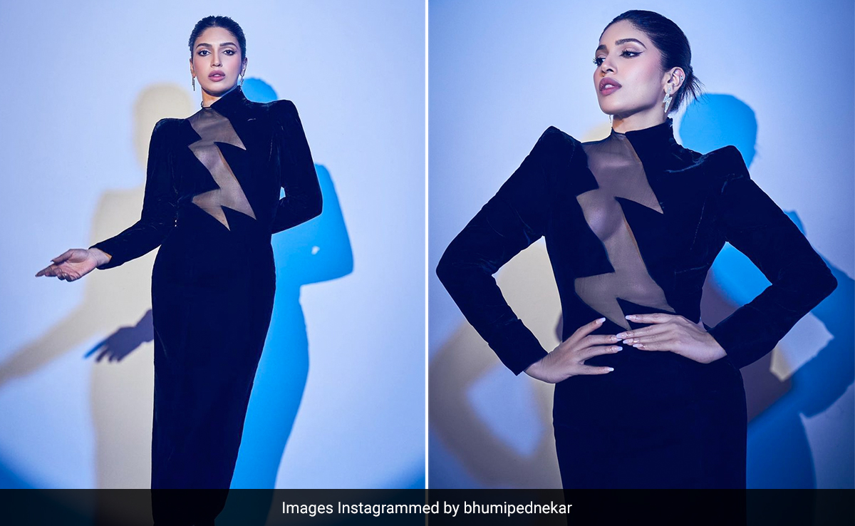 Bhumi Pednekar's Vintage 1989 Cutout Mugler Gown Is So Stunning, It Feels Like We've Been Struck By Lightning