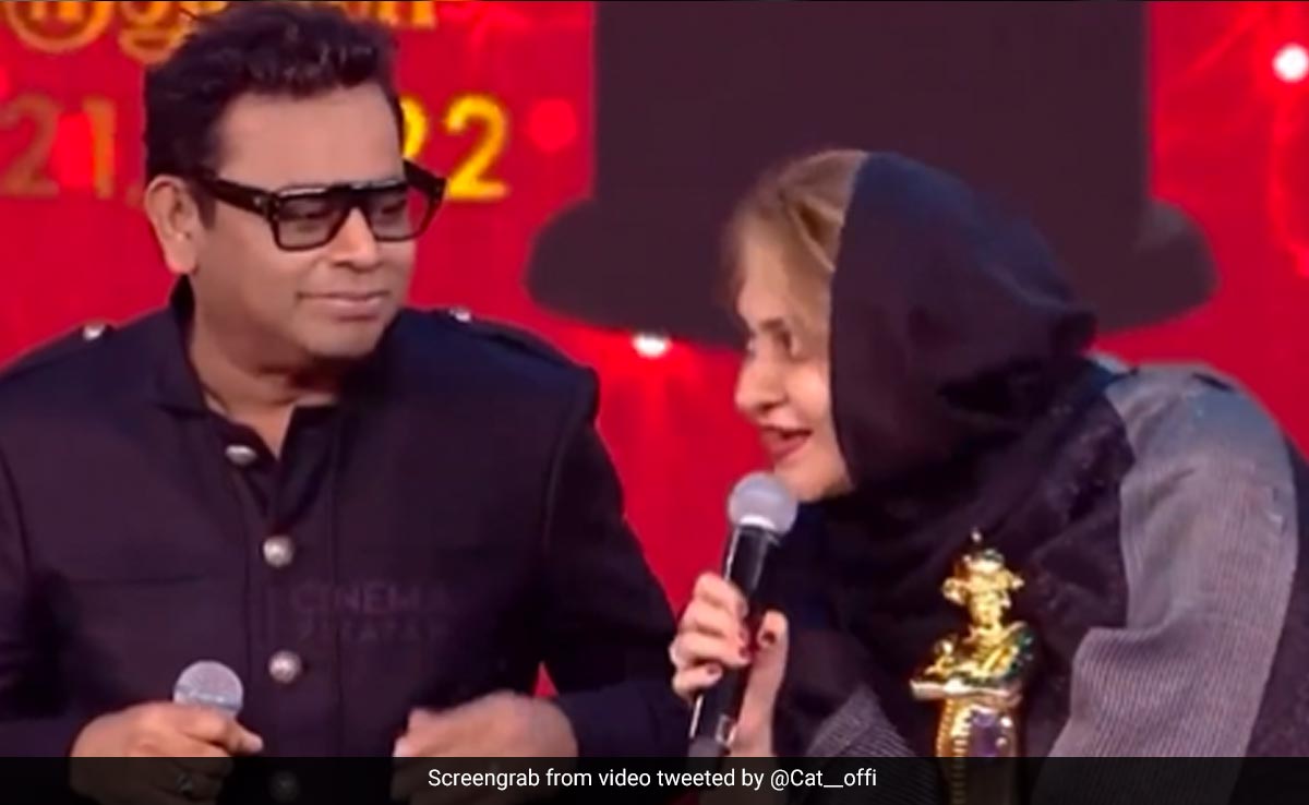 What AR Rahman Told Wife Who "Can't Speak Fluently In Tamil" At Event