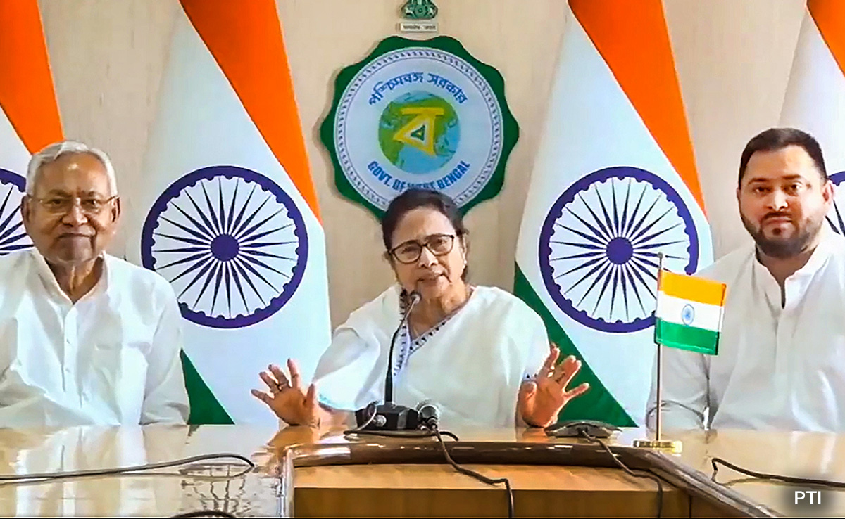 Nitish Kumar's 2024 "One-On-One" Plan Swayed Mamata Banerjee: Leader