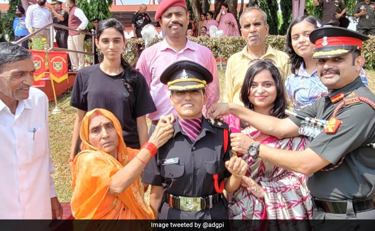 गलवान झड़प में शहीद नायक की पत्नी सेना में लेफ्टिनेंट बनीं, पूर्वी लद्दाख में तैनात