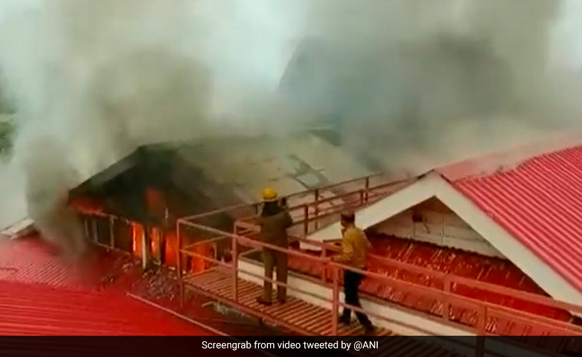 Fire At Himachal Hospital After 2 Gas Cylinders Explode, 250 Evacuated
