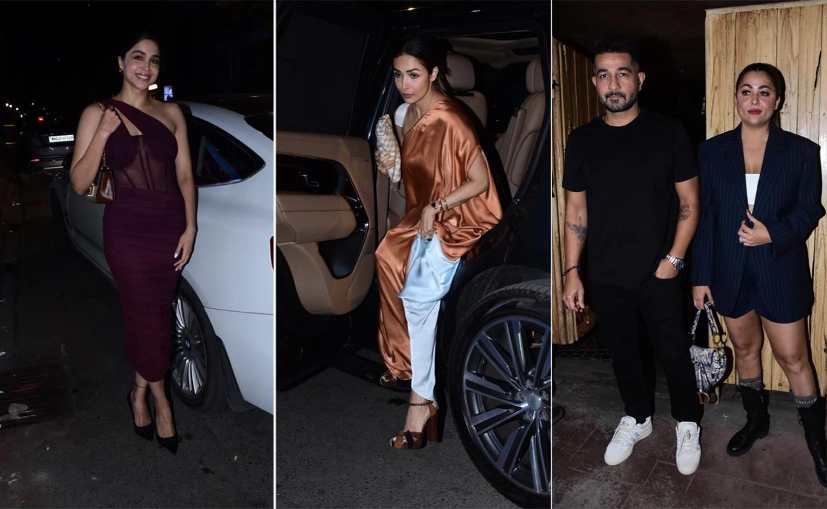 Pics: At Sasha Jairam's Birthday Bash, Malaika Arora, Amrita-Shakeel, Sharvari Wagh And Others