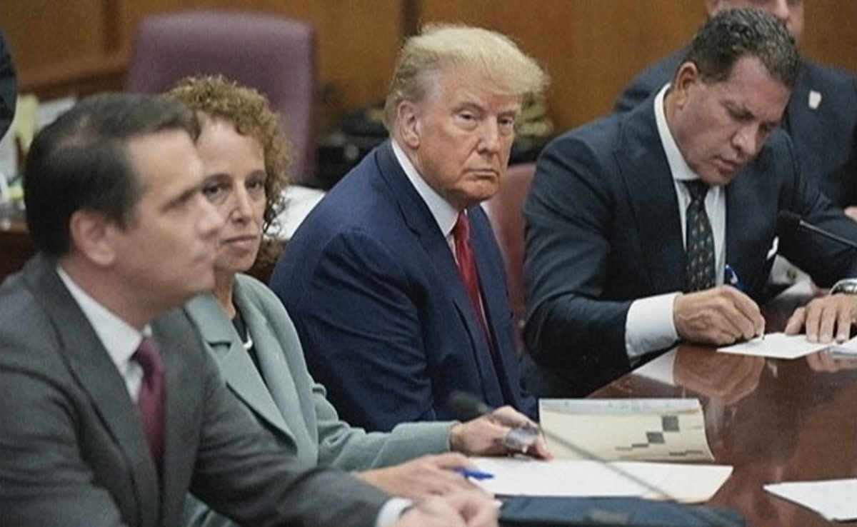 Donald Trump Arrested At New York Court, Appears Before Judge