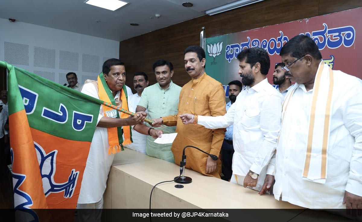 "Many More Will Join In Next 10 Days": Ex-JDS Leader After Joining BJP