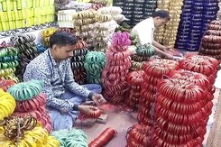 Firozabad Bangle Industry Gets New Lease Of Life On Eid Firozabad Bangle Industry Gets New Lease Of Life On Eid