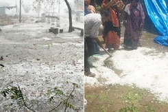 भारी ओलावृष्टि से हिल स्टेशन जैसा दिखने लगा मध्य प्रदेश का जिला भारी ओलावृष्टि से हिल स्टेशन जैसा दिखने लगा मध्य प्रदेश का जिला