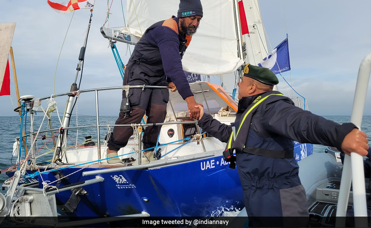 Exclusive Video: India's Abhilash Tomy Welcomed In France After Epic Global Race