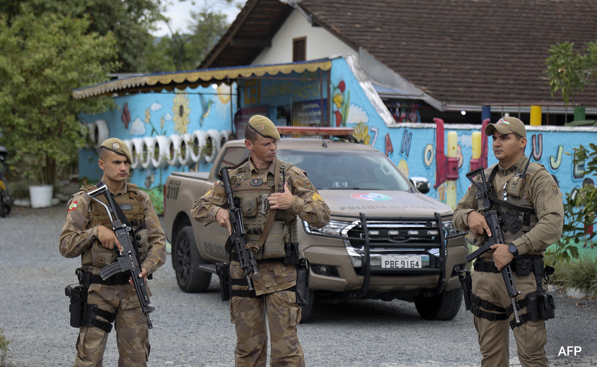 Brazil Man Kills 4 Children With Axe In School Playground