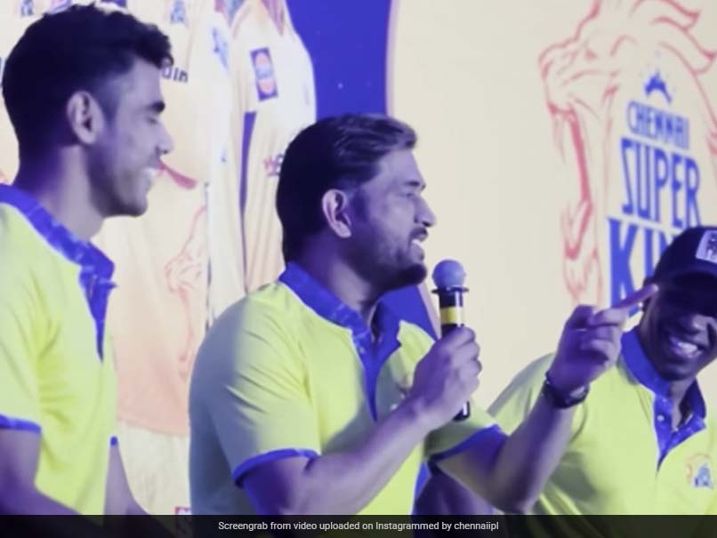 Watch - "No Talk On No Balls": After Captaincy Warning, Now MS Dhoni Trolls CSK Starlet