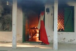 Police Station In Bengal Set On Fire Amid Protests Over Teen's Death Police Station In Bengal Set On Fire Amid Protests Over Teen's Death